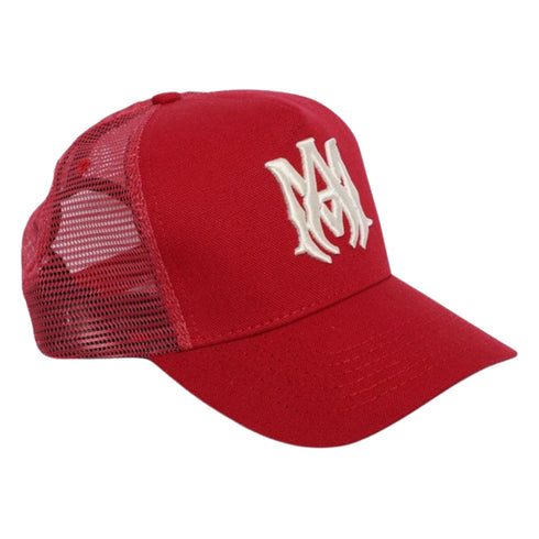 Amiri AW23MAH022 610 Red Trucker Hat